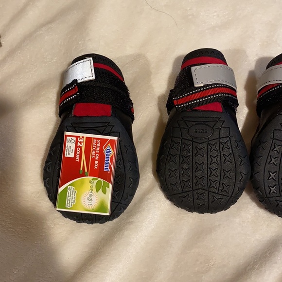 Doggie shoes- size 5 with rubber soles - Picture 12 of 15